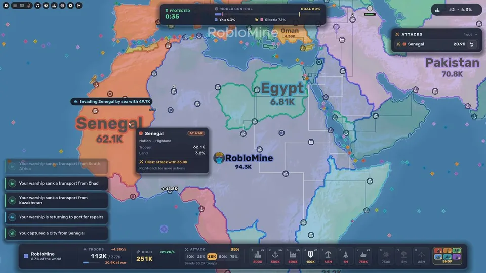 Boats and ports